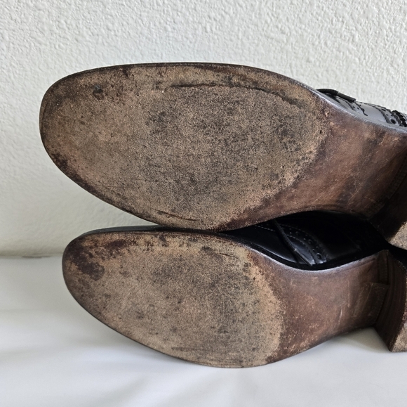 Church Constance Oxford Brogues Bkack Leather English Shoes size 37.5 or US 7.5 - Picture 13 of 16